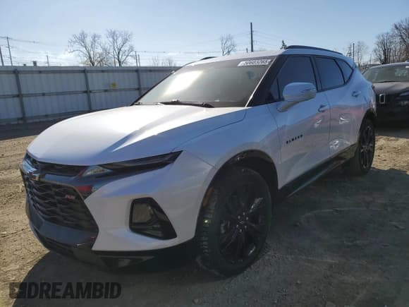 ✅ 2021 Chevrolet Blazer RS • VIN: 3GNKBKRS0MS531711 • Лот: 50603265. Опубликован ранее на Copart с пробегом 64 513 миль. Бесплатный доступ к архиву аукционных продаж из США и подробный отчёт об истории автомобиля на DreamBid. Изображение 1.