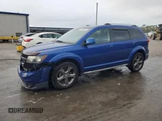 2015 Dodge Journey Crossroad z VIN 3C4PDCGB9FT719299, wystawiony jako Copart lot #85098805 z przebiegiem 64 661 mil mil oraz Szkoda całkowita • Salvage title. Historia ofert i sprzedaży dostępna na DreamBid. Obrazek 1.