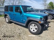 ✅ 2020 Jeep Wrangler Unlimited Sport • VIN: 1C4HJXDG4LW194078 • Лот: 54304555. Опубликован ранее на Copart с пробегом 42 578 миль. Бесплатный доступ к архиву аукционных продаж из США и подробный отчёт об истории автомобиля на DreamBid. Изображение 4.