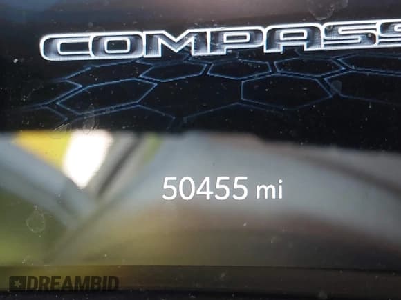 ✅ 2023 Jeep Compass Altitude • VIN: 3C4NJDBN7PT515769 • Lot: 42869238. Listed on IAAI with 50,455 mi. Free auction sales archive from the USA and detailed vehicle history report at DreamBid. Image 15.