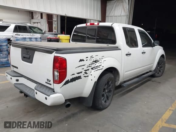 ✅ 2020 Nissan Frontier SV • VIN: 1N6ED0EA7LN726289 • Lot: 43131454. Listed on IAAI with 18,157 mi. Free auction sales archive from the USA and detailed vehicle history report at DreamBid. Image 4.
