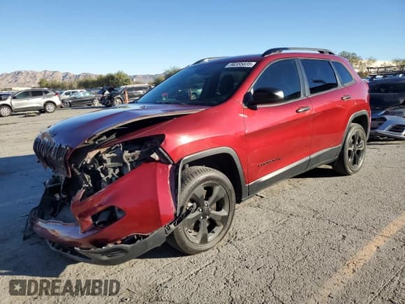 ✅ 2017 Jeep Cherokee Altitude • VIN: 1C4PJLAB9HW527363 • Лот: 90355835. Опубликован ранее на Copart с пробегом 65 316 миль. Бесплатный доступ к архиву аукционных продаж из США и подробный отчёт об истории автомобиля на DreamBid. Изображение 1.