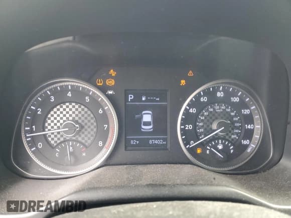 ✅ 2020 Hyundai Elantra Value Edition • VIN: KMHD84LFXLU001697 • Lot: 81768665. Listed on Copart with 87,402 mi. Free auction sales archive from the USA and detailed vehicle history report at DreamBid. Image 9.