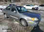 2003 Hyundai Accent GL with VIN KMHCG45C33U469496, listed as a Copart auction lot 45926595 with 77,737 mi miles and Salvage title. Bid and sale history available at DreamBid. Image 4.