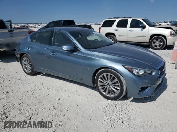 ✅ 2019 Infiniti Q50 Luxe • VIN: JN1EV7AP0KM515638 • Лот: 82600175. Опубликован ранее на Copart с пробегом 42 774 миль. Бесплатный доступ к архиву аукционных продаж из США и подробный отчёт об истории автомобиля на DreamBid. Изображение 4.