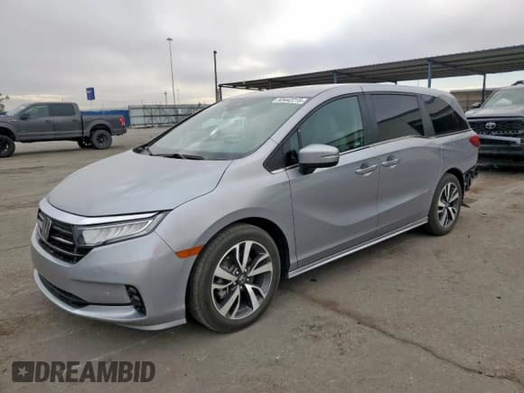 ✅ 2023 Honda Odyssey Touring • VIN: 5FNRL6H87PB072238 • Лот: 93442215. Опубликован ранее на Copart с пробегом 35 464 миль. Бесплатный доступ к архиву аукционных продаж из США и подробный отчёт об истории автомобиля на DreamBid. Изображение 1.