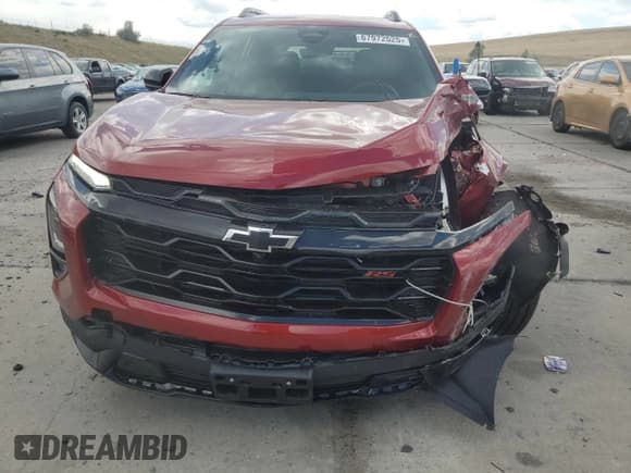 ✅ 2025 Chevrolet Equinox AWD RS • VIN: 3GNAXTEG7SL108152 • Lot: 67972525. Wystawiony na Copart z przebiegiem 3 605 mil. Bezpłatny archiwum sprzedaży aukcyjnych z USA i szczegółowy raport historii pojazdu na DreamBid. Zdjęcie 5.