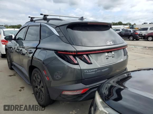 ✅ 2022 Hyundai Tucson N Line • VIN: KM8JF3AE2NU160245 • Lot: 74772114. Wystawiony na Copart z przebiegiem Nie podano. Bezpłatny archiwum sprzedaży aukcyjnych z USA i szczegółowy raport historii pojazdu na DreamBid. Zdjęcie 6.