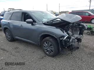 2024 Nissan Pathfinder SV with VIN 5N1DR3BA7RC314587, listed as a IAAI auction lot 43562488 with 40,032 mi miles and . Bid and sale history available at DreamBid. Image 1.