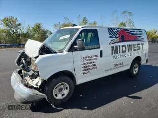 ✅ 2019 Chevrolet Express Cargo • VIN: 1GCWGAFP7K1347645 • Lot: 80546265. Listed on Copart with 213,253 mi. Free auction sales archive from the USA and detailed vehicle history report at DreamBid. Image 1.