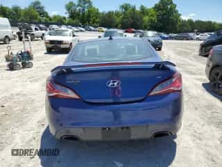 2015 Hyundai Genesis Coupe Ultimate z VIN KMHHU6KJ6FU122486, wystawiony jako Copart lot #60450764 z przebiegiem 75 537 mil mil oraz Szkoda całkowita • Salvage title. Historia ofert i sprzedaży dostępna na DreamBid. Obrazek 6.