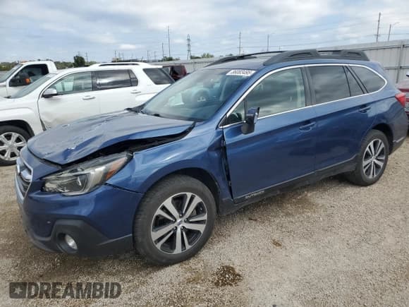 ✅ 2019 Subaru Outback Limited • VIN: 4S4BSANC8K3310485 • Lot: 86083495. Listed on Copart with 72,406 mi. Free auction sales archive from the USA and detailed vehicle history report at DreamBid. Image 1.
