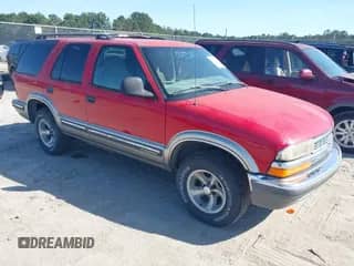 1998 Chevrolet Blazer LS with VIN 1GNCS13W3W2251015, listed as a IAAI auction lot 43497810 with 177,248 mi miles and . Bid and sale history available at DreamBid. Image 1.