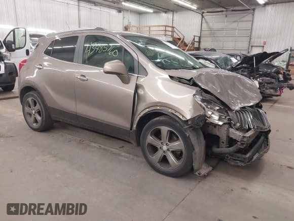 ✅ 2013 Buick Encore Convenience • VIN: KL4CJBSB5DB195361 • Lot: 43485760. Listed on IAAI with 150,250 mi. Free auction sales archive from the USA and detailed vehicle history report at DreamBid. Image 1.