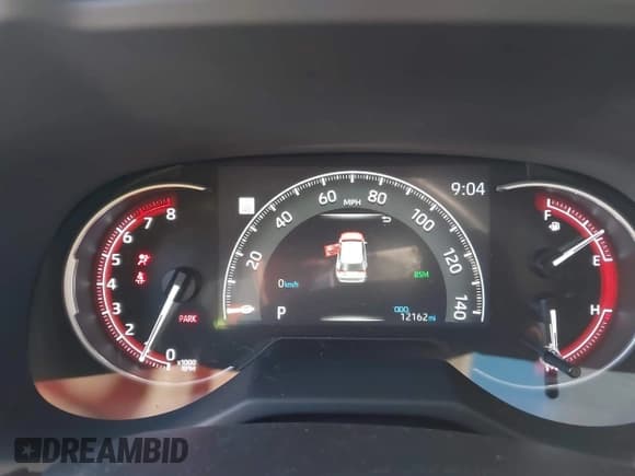 ✅ 2025 Toyota RAV4 XLE • VIN: 2T3P1RFV4SC496486 • Lot: 43485416. Listed on IAAI with 12,162 mi. Free auction sales archive from the USA and detailed vehicle history report at DreamBid. Image 7.