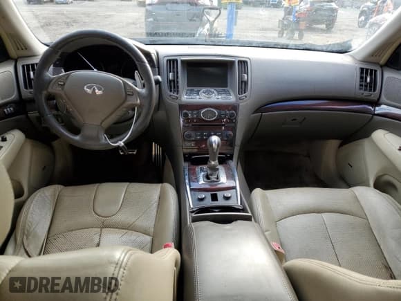 ✅ 2010 Infiniti G37 x • VIN: JN1CV6AR7AM253361 • Lot: 92231785. Listed on Copart with Not provided. Free auction sales archive from the USA and detailed vehicle history report at DreamBid. Image 8.