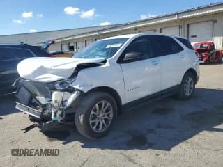 ✅ 2020 Chevrolet Equinox LS • VIN: 2GNAX5EV0L6182187 • Лот: 86251855. Опубликован ранее на Copart с пробегом 96 452 миль. Бесплатный доступ к архиву аукционных продаж из США и подробный отчёт об истории автомобиля на DreamBid. Изображение 1.