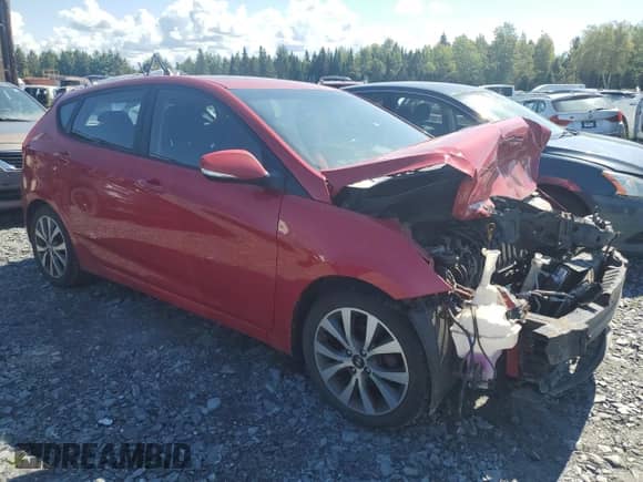 ✅ 2015 Hyundai Accent Sport • VIN: KMHCU5AEXFU222468 • Лот: 69653075. Опубликован ранее на Copart с пробегом 133 778 миль. Бесплатный доступ к архиву аукционных продаж из США и подробный отчёт об истории автомобиля на DreamBid. Изображение 4.