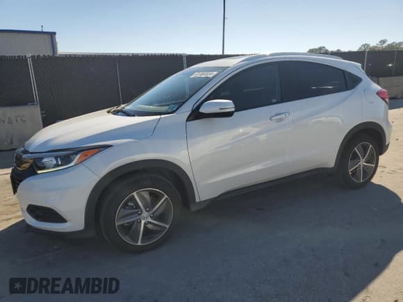 ✅ 2022 Honda HR-V EX • VIN: 3CZRU6H59NM760845 • Lot: 91197855. Listed on Copart with 28,132 mi. Free auction sales archive from the USA and detailed vehicle history report at DreamBid. Image 1.