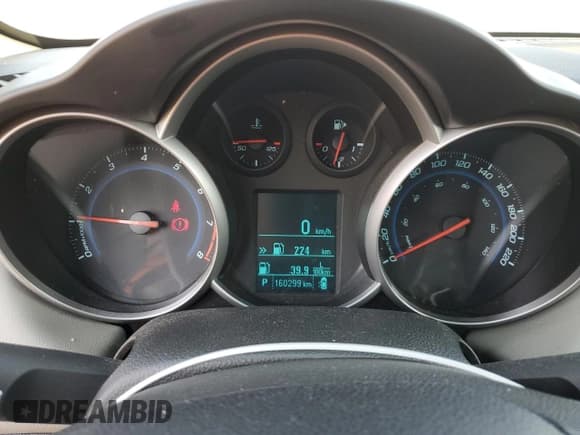 ✅ 2012 Chevrolet Cruze LS • VIN: 1G1PC5SH8C7134135 • Lot: 80385975. Listed on Copart with 160,299 mi. Free auction sales archive from the USA and detailed vehicle history report at DreamBid. Image 9.