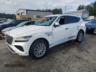 ✅ 2025 Genesis GV80 Standard • VIN: KMUHFESB4SU242568 • Lot: 69440155. Listed on Copart with 21,637 mi. Free auction sales archive from the USA and detailed vehicle history report at DreamBid. Image 1.