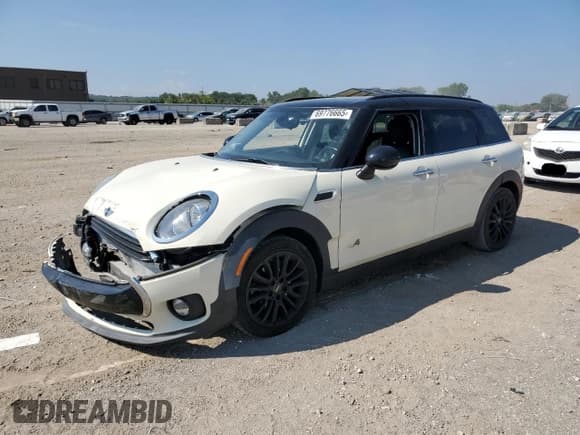 ✅ 2017 MINI Clubman Cooper • VIN: WMWLU1C58H2F28223 • Лот: 69776665. Опубликован ранее на Copart с пробегом 73 225 миль. Бесплатный доступ к архиву аукционных продаж из США и подробный отчёт об истории автомобиля на DreamBid. Изображение 1.