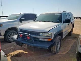 2002 Chevrolet Suburban LT с VIN 3GNGC26U42G275100, выставлен на аукционе Copart как лот 63702525 с пробегом 56 472 миль миль и Чистый • Clean title. История ставок и продаж доступна на DreamBid. Изображение 1.
