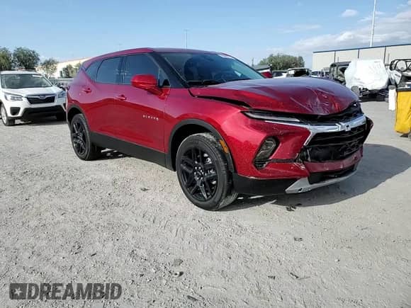 2023 Chevrolet Blazer LT with VIN 3GNKBCR45PS156846, listed as a Copart auction lot 52695774 with 28,823 mi miles and Salvage title. Bid and sale history available at DreamBid. Image 11.
