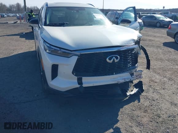 ✅ 2023 Infiniti QX60 Luxe • VIN: 5N1DL1FS5PC374874 • Lot: 41754438. Listed on IAAI with 21,064 mi. Free auction sales archive from the USA and detailed vehicle history report at DreamBid. Image 6.