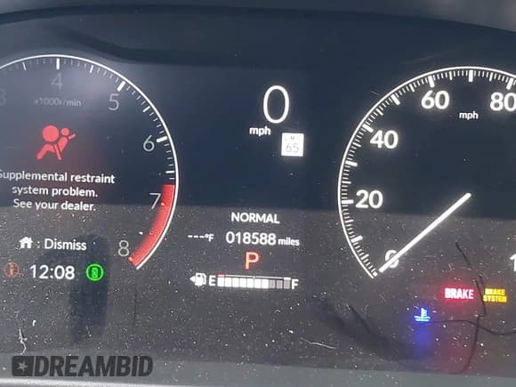 ✅ 2025 Honda HR-V LX • VIN: 3CZRZ1H35SM718591 • Lot: 43475646. Listed on IAAI with 18,588 mi. Free auction sales archive from the USA and detailed vehicle history report at DreamBid. Image 7.