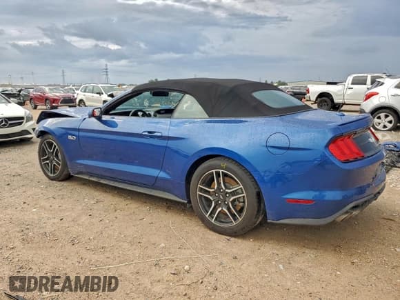 ✅ 2023 Ford Mustang GT Premium • VIN: 1FATP8FF8P5104693 • Lot: 94145005. Listed on Copart with 22,801 mi. Free auction sales archive from the USA and detailed vehicle history report at DreamBid. Image 2.