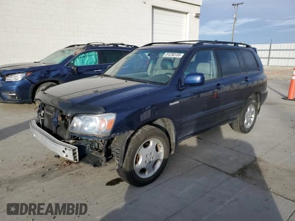 ✅ 2004 Toyota Highlander • VIN: JTEEP21A040005589 • Lot: 91230135. Listed on Copart with 257,554 mi. Free auction sales archive from the USA and detailed vehicle history report at DreamBid. Image 1.