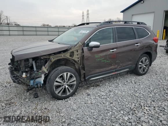 ✅ 2019 Subaru Ascent Touring • VIN: 4S4WMARD6K3429151 • Lot: 91271735. Listed on Copart with 99,088 mi. Free auction sales archive from the USA and detailed vehicle history report at DreamBid. Image 1.