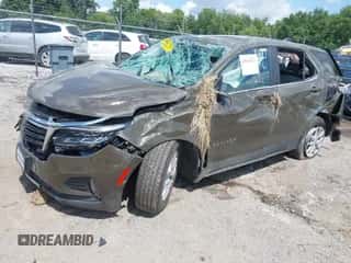 2023 Chevrolet Equinox LT с VIN 3GNAXTEG8PL252512, выставлен на аукционе IAAI как лот 43042513 с пробегом Не указан миль и . История ставок и продаж доступна на DreamBid. Изображение 2.