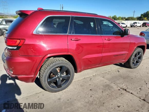 ✅ 2015 Jeep Grand Cherokee Altitude • VIN: 1C4RJFAG8FC853417 • Lot: 81944505. Listed on Copart with 108,214 mi. Free auction sales archive from the USA and detailed vehicle history report at DreamBid. Image 3.