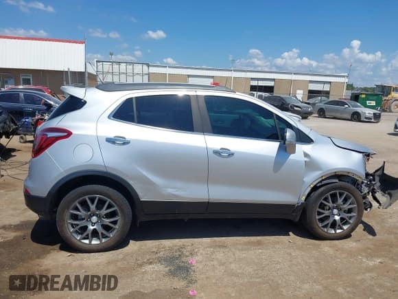 ✅ 2019 Buick Encore Sport Touring • VIN: KL4CJ1SB0KB741474 • Lot: 43030552. Listed on IAAI with 94,350 mi. Free auction sales archive from the USA and detailed vehicle history report at DreamBid. Image 13.