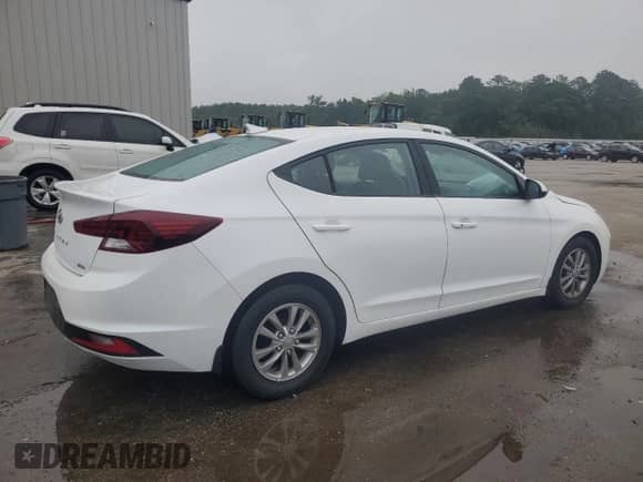 2020 Hyundai Elantra Eco с VIN 5NPD94LA2LH530416, выставлен на аукционе Copart как лот 54102595 с пробегом Не указан миль и Списание • Salvage title. История ставок и продаж доступна на DreamBid. Изображение 3.