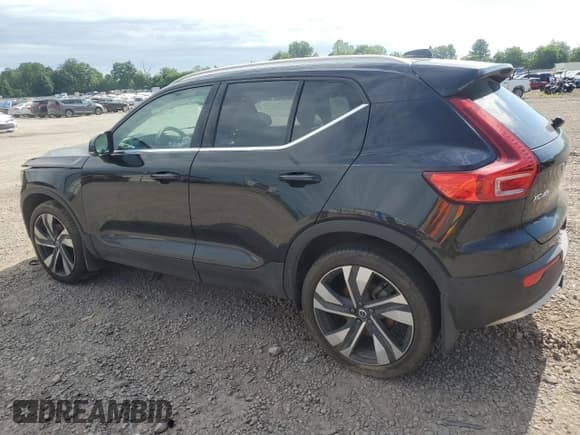 ✅ 2024 Volvo XC40 Ultimate Bright Theme • VIN: YV4L12UF5R2218373 • Lot: 59934905. Listed on Copart with Not provided. Free auction sales archive from the USA and detailed vehicle history report at DreamBid. Image 2.