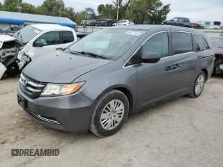 ✅ 2014 Honda Odyssey LX • VIN: 5FNRL5H28EB065513 • Лот: 84611485. Опубликован ранее на Copart с пробегом 104 501 миль. Бесплатный доступ к архиву аукционных продаж из США и подробный отчёт об истории автомобиля на DreamBid. Изображение 1.