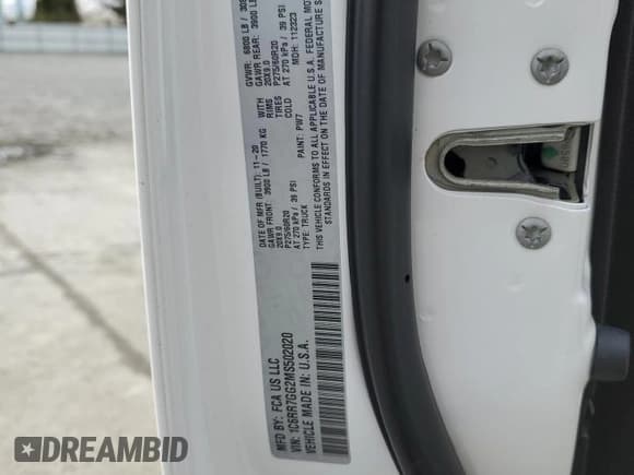 ✅ 2021 Ram 1500 Warlock • VIN: 1C6RR7GG2MS502020 • Lot: 53372085. Listed on Copart with 35,674 mi. Free auction sales archive from the USA and detailed vehicle history report at DreamBid. Image 12.