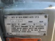 ✅ 1986 Alfa Romeo Spider Veloce • VIN: ZARBA5419G1040612 • Lot: 42347965. Listed on Copart with 84,485 mi. Free auction sales archive from the USA and detailed vehicle history report at DreamBid. Image 12.