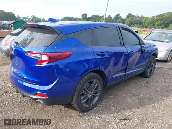 ✅ 2021 Acura RDX w/A-Spec Package • VIN: 5J8TC2H68ML042219 • Lot: 43167963. Listed on IAAI with 77,009 mi. Free auction sales archive from the USA and detailed vehicle history report at DreamBid. Image 4.