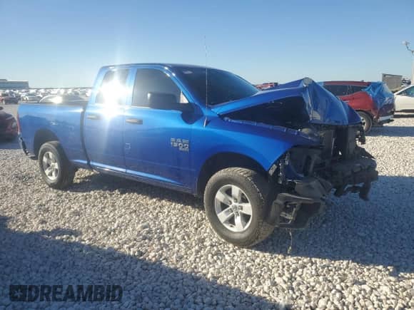 2019 Ram 1500 Express with VIN 1C6RR7FG0KS519820, listed as a Copart auction lot 81775174 with 67,011 mi miles and Salvage title. Bid and sale history available at DreamBid. Image 4.