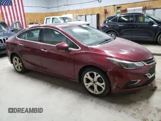 ✅ 2016 Chevrolet Cruze Premier • VIN: 1G1BG5SM1G7308922 • Lot: 86276135. Listed on Copart with Not provided. Free auction sales archive from the USA and detailed vehicle history report at DreamBid. Image 4.