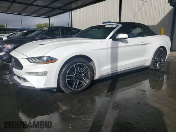 2023 Ford Mustang EcoBoost Premium с VIN 1FATP8UH6P5105457, выставлен на аукционе Copart как лот 84483175 с пробегом 72 157 миль миль и Списание • Salvage title. История ставок и продаж доступна на DreamBid. Изображение 1.