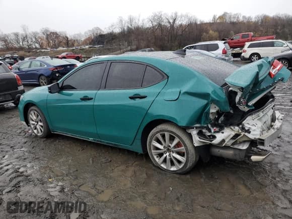 ✅ 2020 Acura TLX Technology • VIN: 19UUB3F43LA004020 • Lot: 81593814. Listed on Copart with 38,384 mi. Free auction sales archive from the USA and detailed vehicle history report at DreamBid. Image 2.