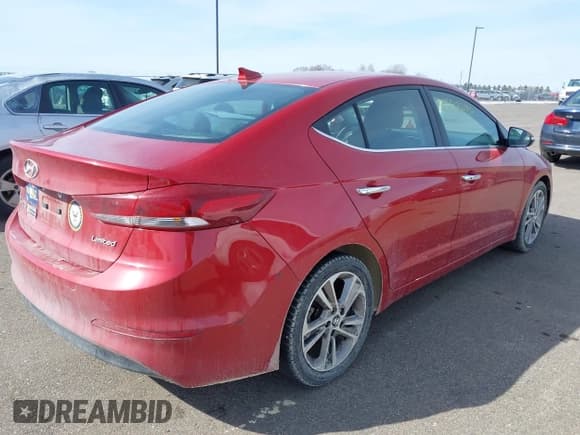 ✅ 2017 Hyundai Elantra Value Edition • VIN: 5NPD84LF7HH032556 • Lot: 41757642. Listed on IAAI with 119,193 mi. Free auction sales archive from the USA and detailed vehicle history report at DreamBid. Image 4.