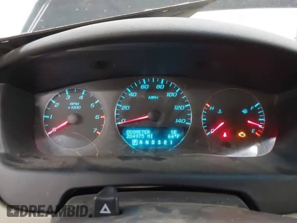 2011 Chevrolet Impala LT Fleet z VIN 2G1WG5EK3B1203073, wystawiony jako IAAI lot #43533604 z przebiegiem 204 975 mil mil oraz . Historia ofert i sprzedaży dostępna na DreamBid. Obrazek 7.