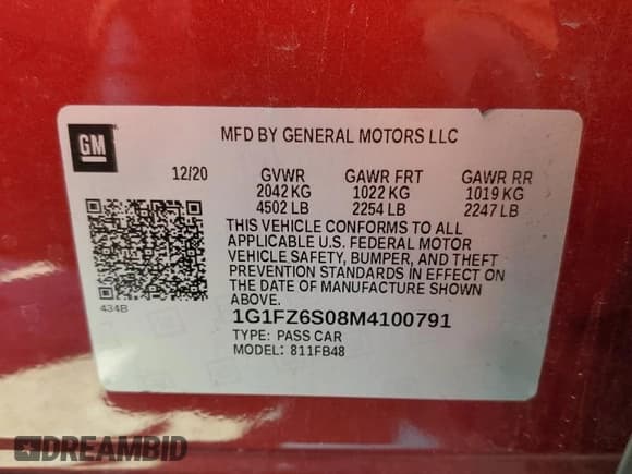 ✅ 2021 Chevrolet Bolt EV Premier • VIN: 1G1FZ6S08M4100791 • Lot: 48553755. Wystawiony na Copart z przebiegiem 35 235 mil. Bezpłatny archiwum sprzedaży aukcyjnych z USA i szczegółowy raport historii pojazdu na DreamBid. Zdjęcie 13.