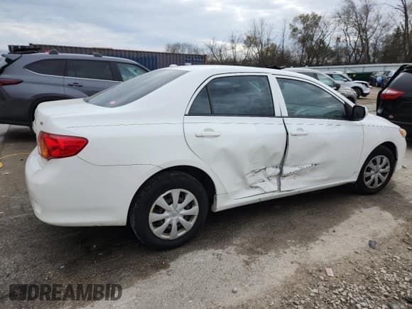 ✅ 2009 Toyota Corolla • VIN: JTDBL40E099065409 • Lot: 92195855. Listed on Copart with 115,649 mi. Free auction sales archive from the USA and detailed vehicle history report at DreamBid. Image 3.